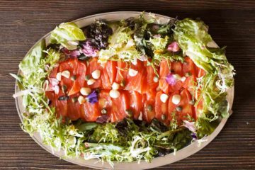 ensalada de salmón